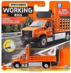 Working Rigs GMC 3500 Truck  - orange - Matchbox 1:64 - Imagen 1 de 6