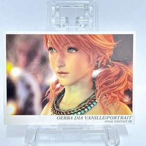 Final Fantasy XIII FF13 Collectible Character Card Art Museum Japan Rare #7 - Picture 1 of 8