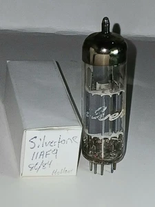 Tubo Aspirazione Audio Silvertone 11AF9 Vintage Testato Buono Olanda - Foto 1 di 5