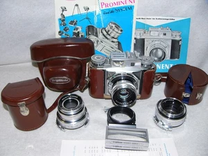 Voigtländer PROMINENT II mit 3 Objektiven + Zubehör - Bild 1 von 16