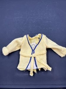 Vintage Barbie Clone Yellow Knit Sweater  - Picture 1 of 3