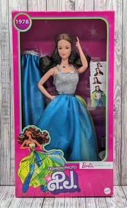 FASHION PHOTO PJ NRFB BRUNETTE - VINTAGE REPRODUCTION 2023 - BARBIE MATTEL - Picture 1 of 7