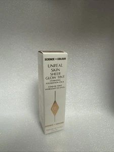 Charlotte Tilbury Unreal Skin Sheer Glow TInt Foundation 12.5 Tan New In Box - Picture 1 of 5
