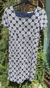 Blue And White Summer Dress - Picture 1 of 5