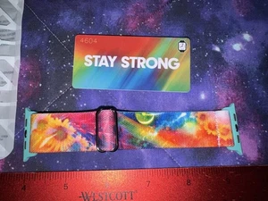 Neu ZOX STAY STRONG Band Apple Watch 44/45/46mm & Ultra 1+2 Recycled RaRe - Bild 1 von 3