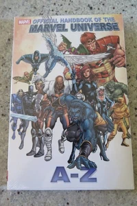 THE OFFICIAL HANDBOOK OF THE MARVEL UNIVERSE VOLUME 1 HC SEALED VERY RARE OOP - Picture 1 of 2