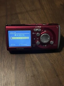For Parts CANON PowerShot ELPH SD40 Pink Digital Camera - READ DESCRIPTION - Picture 1 of 4