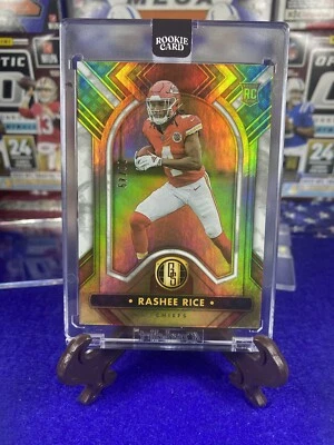2023 Gold Standard Rashee Rice RC SP GOLD HOLO /49 🔥 KANSAS CITY CHIEFS  - Image 1 of 2