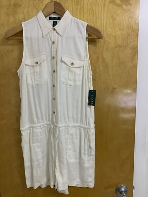 Ralph Lauren White Women’s Romper 10P  - Image 1 of 4