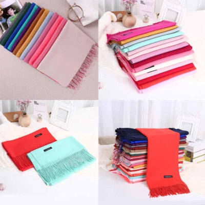 Cashmere LUXURY Scarf, WOOL BLEND Soft Warm Winter Scarf Wrap Shawl for Women