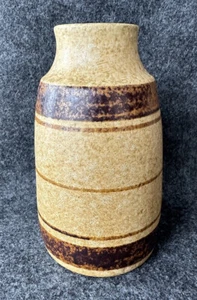 Vintage 1970s "POTTERY CRAFT USA" Marked MCM Art Pottery Stoneware 5-5/8" VASE - Picture 1 of 17