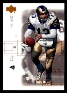 2001 Upper Deck Pros & Prospects Kurt Warner #73 St. Louis Rams - Picture 1 of 2