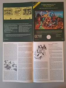 AD&D Against the Giants TSR 9058 G1 - G2 - G3 Advanced Dungeons & Dragons - Imagen 1 de 1