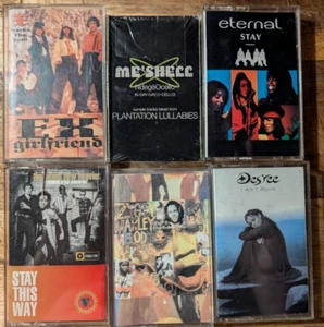 Vintage Cassette Lot of 6 - Eternal, Des'ree, Meshell Ndegeocello, Ziggy Marley - Picture 1 of 1