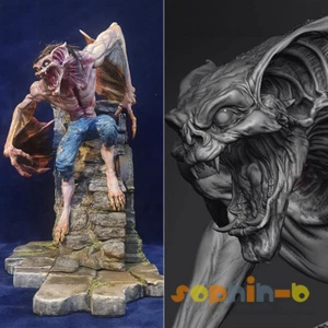 Man-Bat Man Bat Resin 1:6 Scale Model Kit Unpainted 3d Print GK Statue Figure - Picture 1 of 7