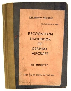 Recognition Handbook of German Aircraft. Air Publication 1480B. c.1944 - Picture 1 of 12