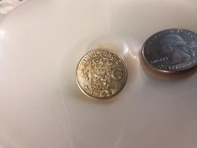Países Bajos-Indie - Florín de plata de 1942 de 1/4 Foto 1 de 2