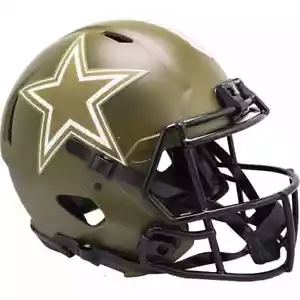Dallas Cowboys NFL Salute to Service Speed Mini Helmet - Picture 1 of 1