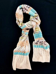 Missoni Wool Scarf Made In Italy - Picture 1 of 4