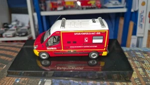 NOREV 1/43 RENAULT MASTER VSAV POMPIERS avec boite. - Photo 1/6