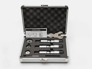 DML 3mm-6mm Three Point Analogue Bore Gauge Set Mechanical Internal Micrometer - Picture 1 of 4