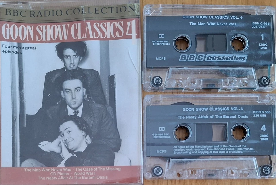 Goon Show Classics 4 - Four Episodes 1989 UK Double Cassette VG - Image 1 of 3