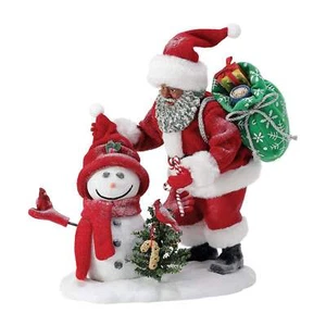 Possible Dreams Santas Santa & Snowbuddy AA African American 6014276 NEW 2024 Sa - Picture 1 of 1