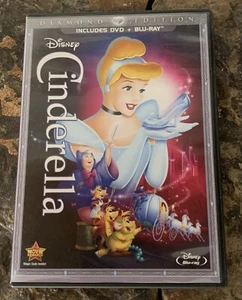 Disney Cinderella Diamond Edition Blu Ray Disc. No DVD Included - Picture 1 of 4