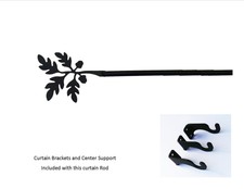 Acorn Curtain Rod - MED   (Hardware is INCLUDED)