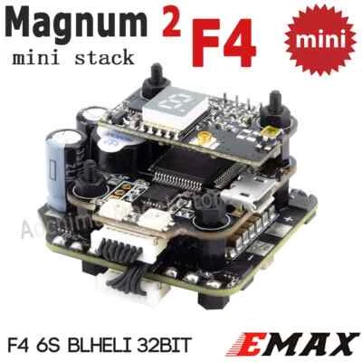 EMAX Mini Magnum 2 F4 35A Flytower-F4 Flight Controller OSD + VTX per RC FPV - Immagine 1 di 4