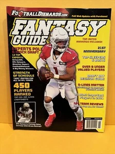FOOTBALL DIEHARDS FANTASY FOOTBALL GUIDE MAGAZINE 2021 KYLER MURRAY CARDINALS - Picture 1 of 2