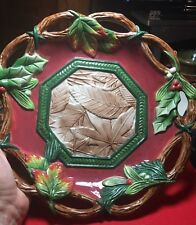 Fitz & Floyd Christmas Lodge Plate, Bowl, Home Fragrance Candle, Potpourri