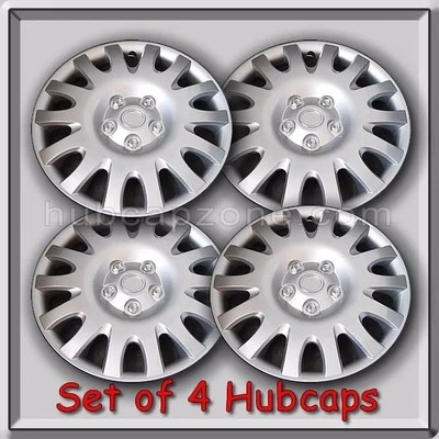 Toyota Camry Hubcaps 2005-2006 Replica Camry Wheel Covers Set of 4 16" Silver  - Image 1 of 2