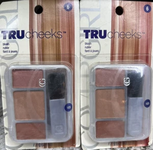 2 COVERGIRL TRU Cheeks BLUSH #6 Sealed & Carded - Picture 1 of 1
