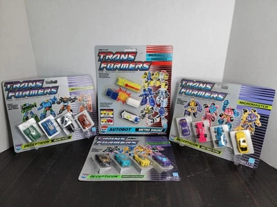 Transformers G1 MicroMaster Military Patrol Race Track Sports Car Metro AFA MOSC - Image 1 of 4