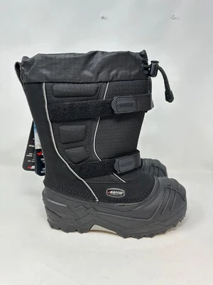 Baffin Youth Young Eiger Insulated Waterproof Snow Boots - US:5, BLK, H2(C701T) - Image 1 of 4