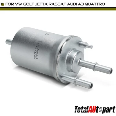 Filtro de combustible para VW Golf Jetta Passat Beetle Rabbit Audi A3 Quattro TT Quattro Foto 1 de 4