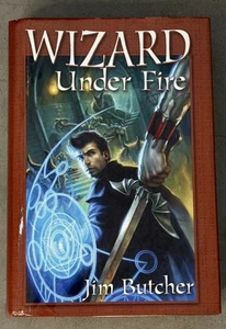 Wizard Under Fire by Jim Butcher (Dresden Files) SFBC HC/DJ Book Club Hardcover - Picture 1 of 4