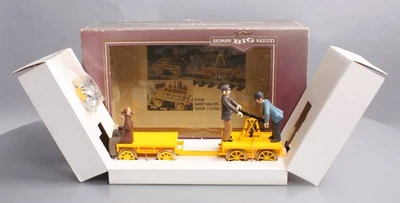 Bachmann 96201 G Scale Motorized Handcar w/Trailer EX/Box - Image 1 of 3