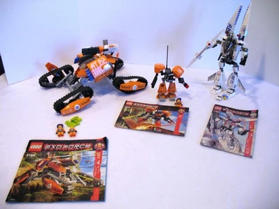 LEGO Exo-Force LOT 7706, 7708, 7700 Mobile Defense Tank, Uplink, Stealth Hunter - Image 1 of 4