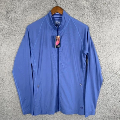 Chaqueta Mountain Hardwear Butterlicious Cremallera Completa Talla Grande Mecha de Humedad UPF Foto 1 de 4