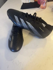 Adidas Predator League FG Fußballschuhe Herren Größe 11 #IF6347 schwarz/carbon/gold - Bild 1 von 8