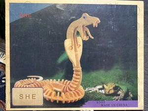 Kit modellino serpente in legno Lei nuovo sigillato - Foto 1 di 2
