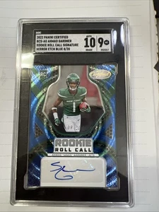 2022 Panini Certified RGS-AG Mirror Etch Ahmad Gardner 8/20 SGC 10/9 Fast S/H - Picture 1 of 5