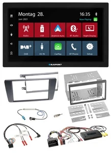 Blaupunkt Lenkrad Bluetooth DAB 2DIN USB Autoradio für Skoda Octavia 09-13 Scout - Bild 1 von 13