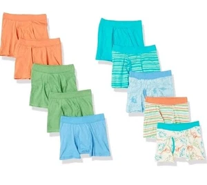 Hanes Boys' Pure Comfort Super Soft Tagless Smooth Underwear 10-Pack - Picture 1 of 10