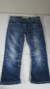 BKE Payton Jeans Womens 28 Blue Bootcut Stretch Contrast Stitch Medium Wash - Picture 1 of 15