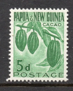 1958 Papua New Guinea Local Motives (Mint) stamp. Five Pence 5d. SG19. - Picture 1 of 2