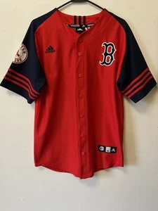 Adidas Retired David Ortiz Boston Red Sox Jersy #35 XL (18-20) Kids - Picture 1 of 13