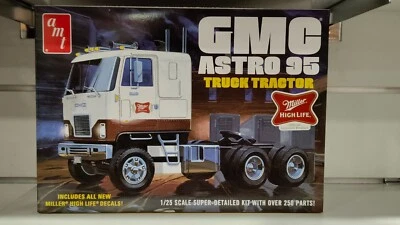 GMC Astro 95 tractor Miller Beer 1-25 AMT 1230 kit modellino camion americano - Immagine 1 di 4
